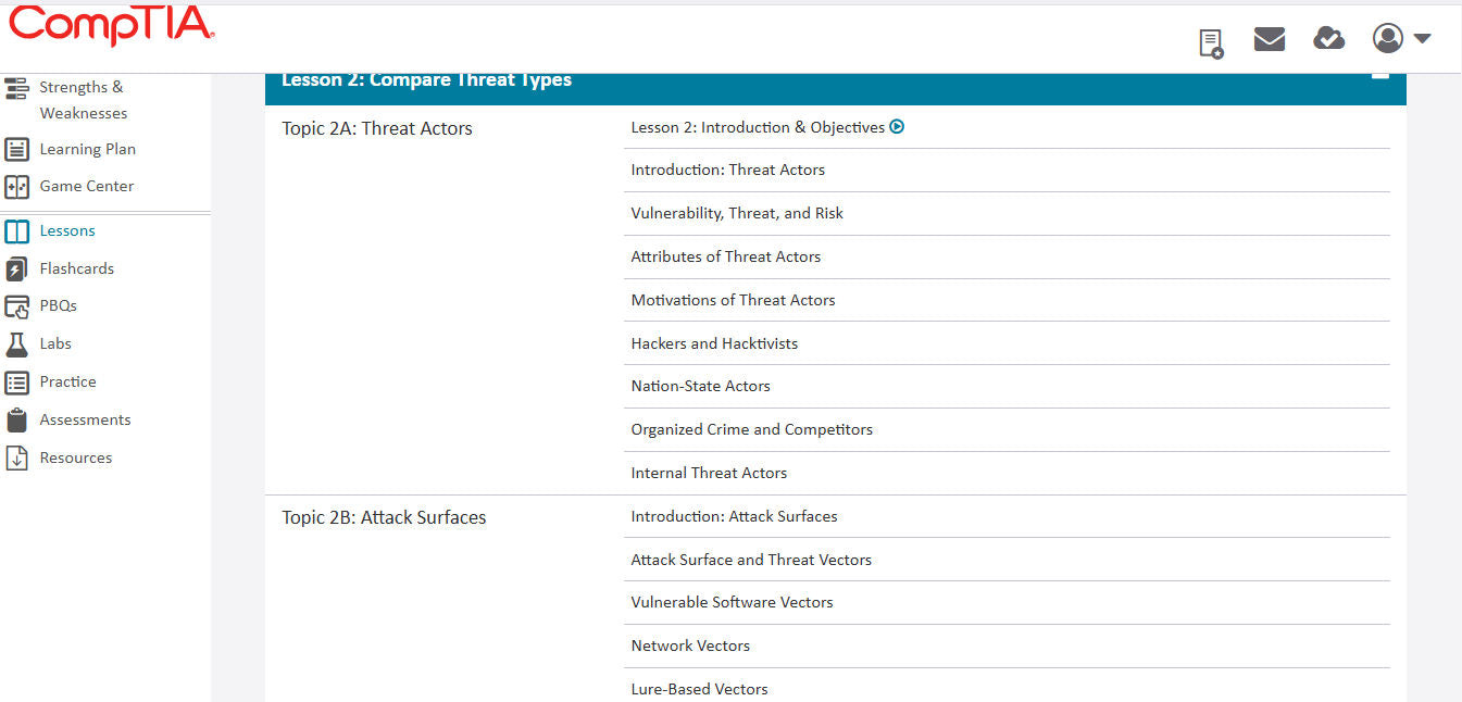 ข้อเสนอที่ดีที่สุด (SY0-701) - CompTIA Security+ CertMaster Learn + Labs (3 เดือน)