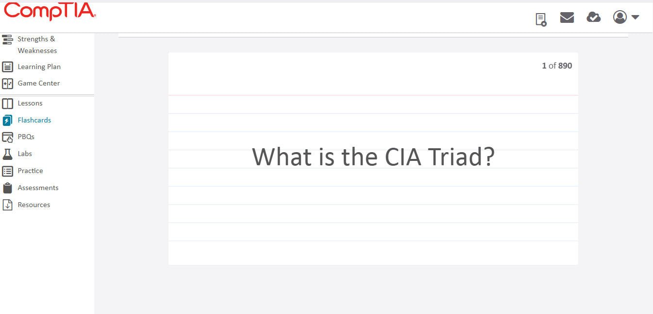 ข้อเสนอที่ดีที่สุด (SY0-701) - CompTIA Security+ CertMaster Learn + Labs (3 เดือน)
