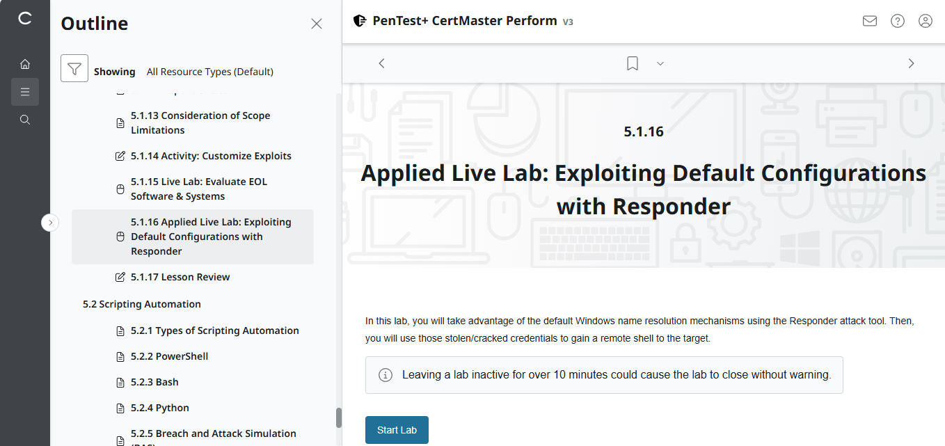 CompTIA PenTest+ CertMaster Perform PT0-003 (V3) - 3 Month Access