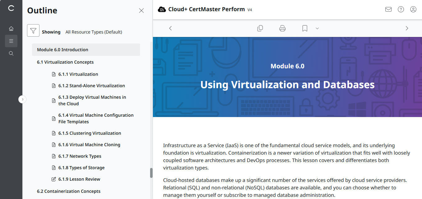 CompTIA Cloud+ CertMaster Perform (CV0-004) – 3-Month Access (🛒Special Offer)