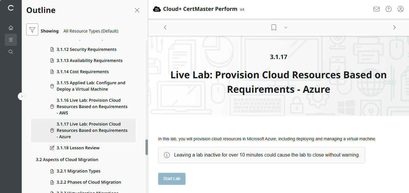 CompTIA Cloud+ CertMaster Perform (CV0-004) – 3-Month Access (🛒Special Offer)